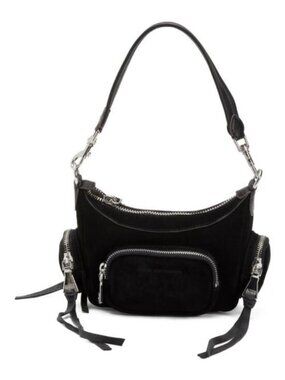 AIMEE Suede Away We Go Mini Convertible Crossbody